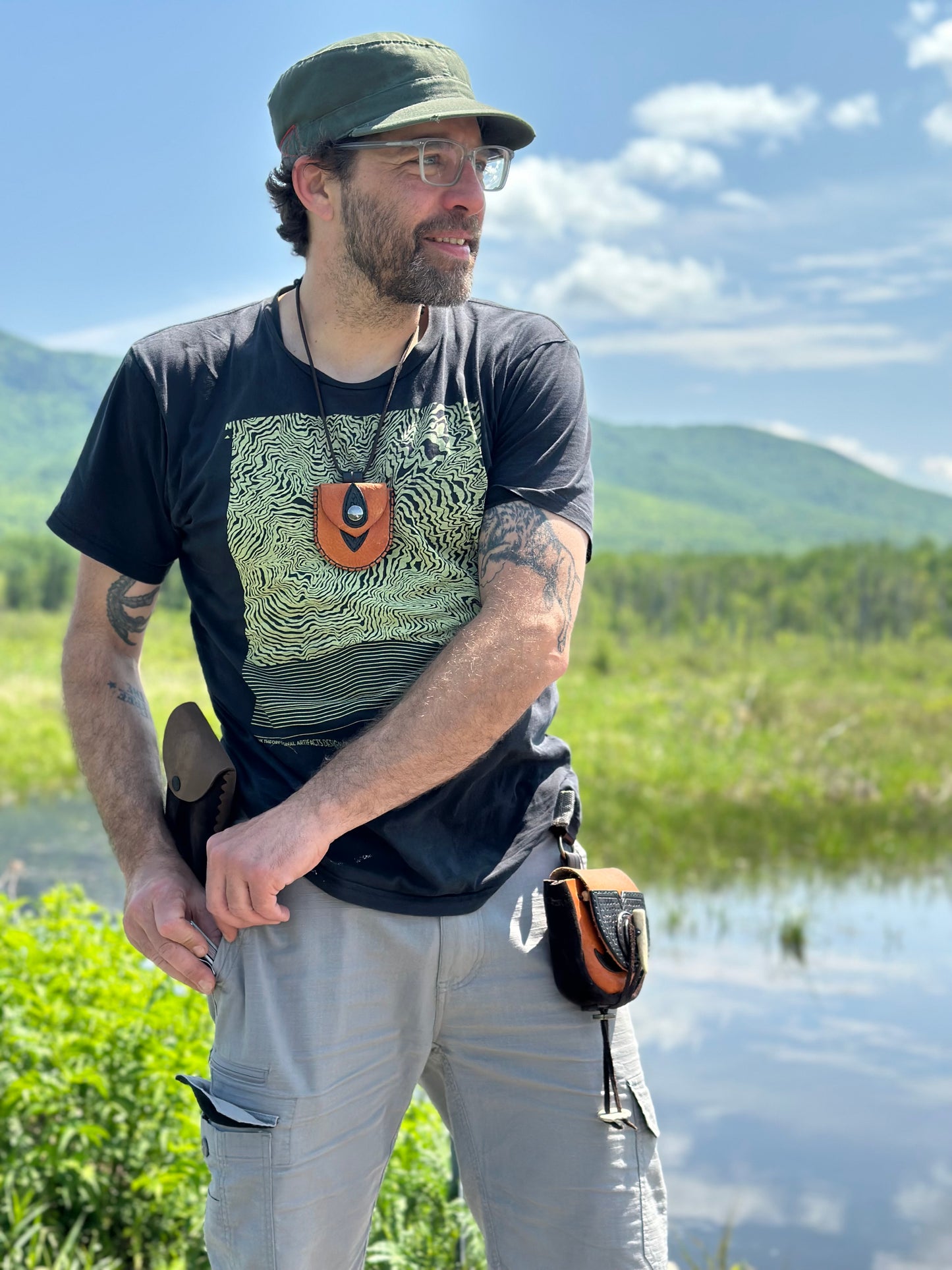 The Brushwood small belt pouch