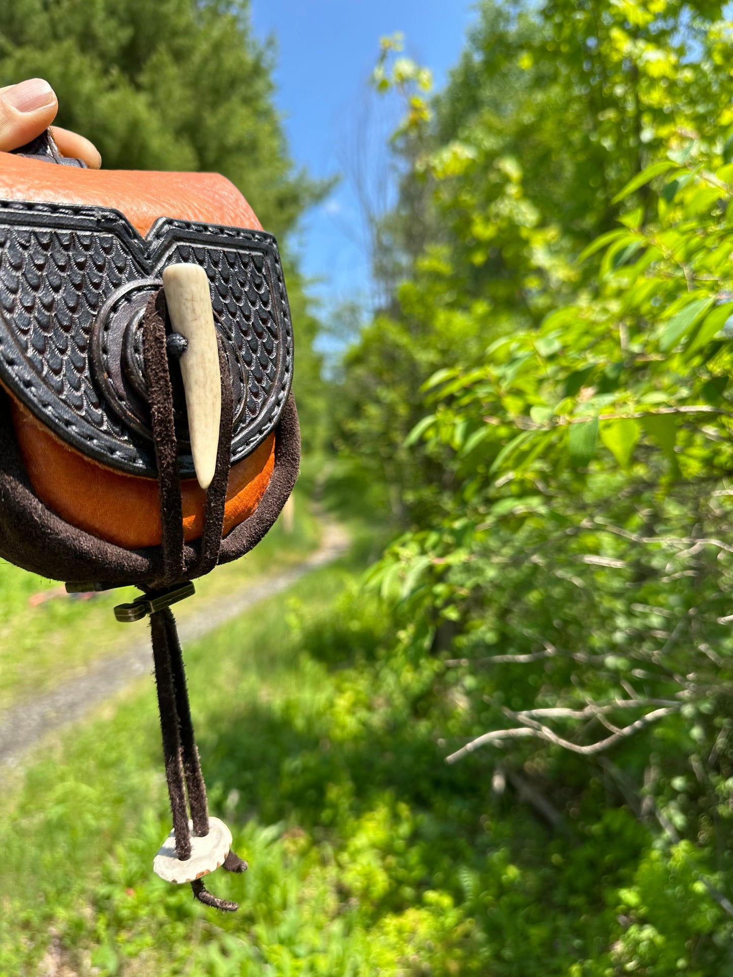 The Brushwood small belt pouch