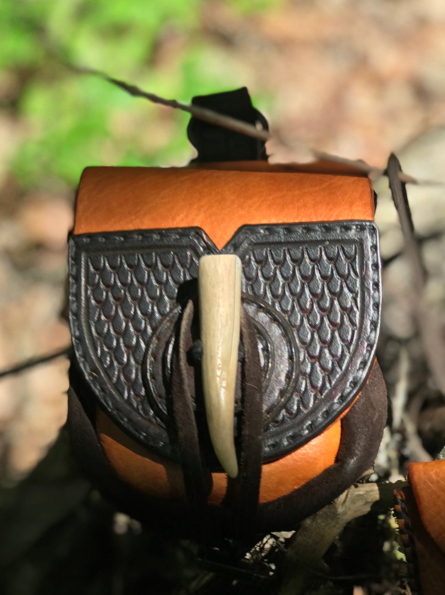 The Brushwood small belt pouch